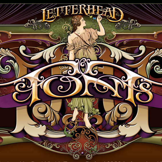 Letterhead Fonts Website Design